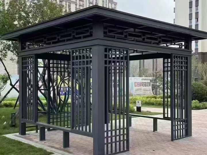 防腐木凉亭产品展示二